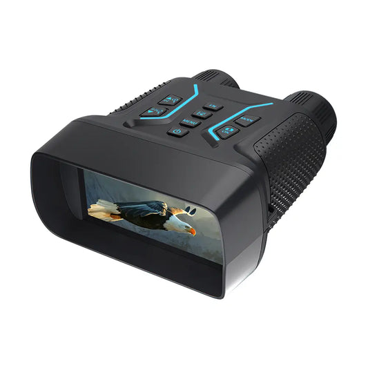 Black Vikason W9 with digital display on a white background