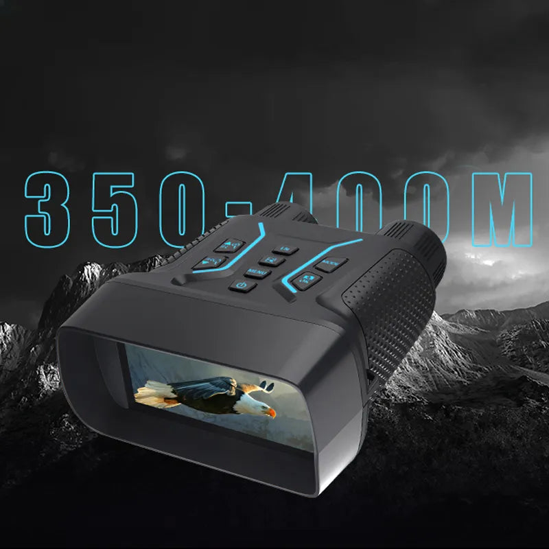 Vikason W9 Night Vision Binoculars with mountainous landscape background