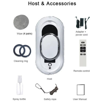 WiniGlide Robot Window Cleaner host 