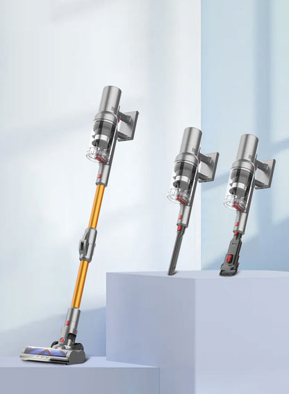 Winix Home Vacuum Cleaner on a white platform with a light blue background