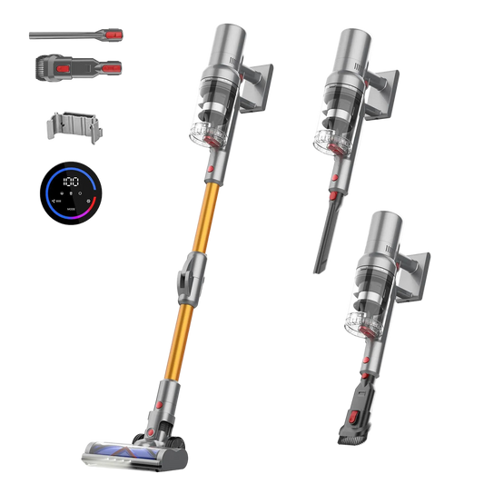 Winix Home Vacuum Cleaner cleaner with attachments on a white background