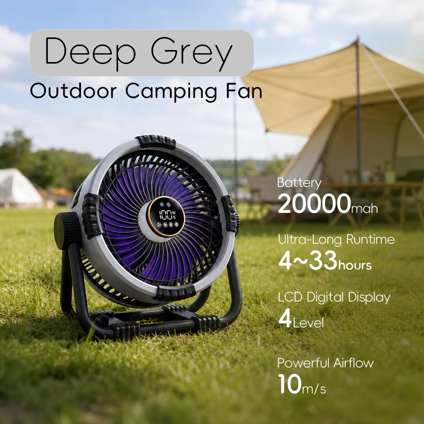 WyniDora Fan grey