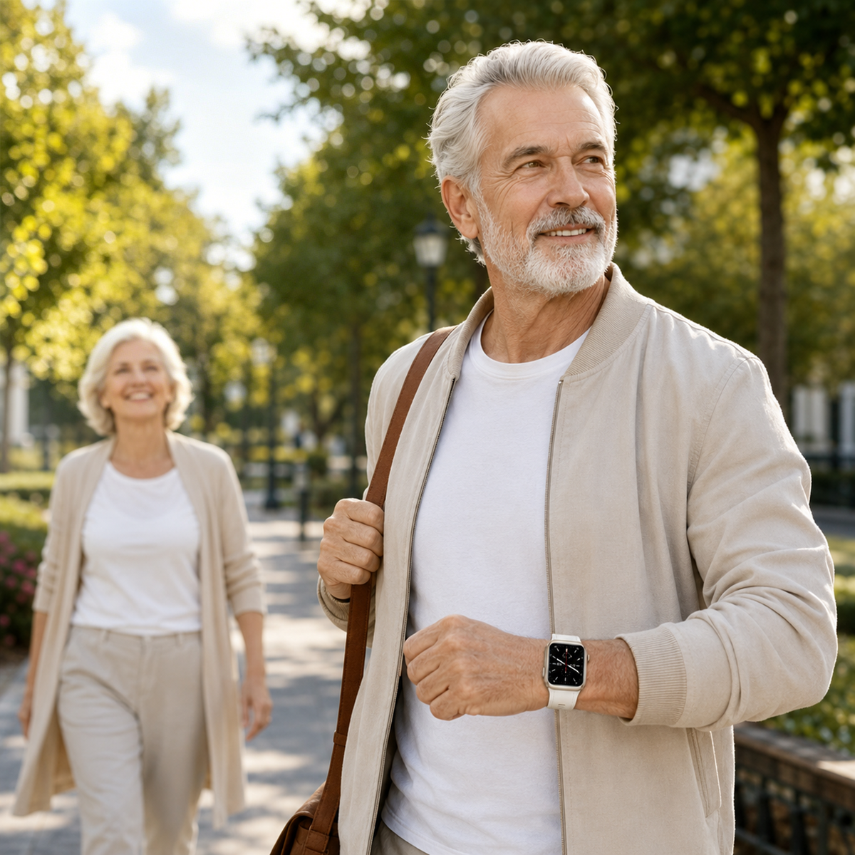 Zenvora Blood Pressure Smartwatch health monitoring feature