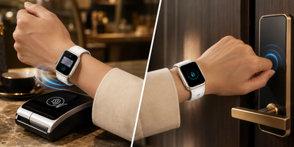 Zenvora Blood Pressure Smartwatch NFC wrist payment and access
