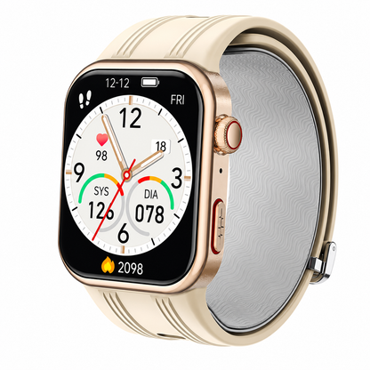 Zenvora Blood Pressure Smartwatch in silver
