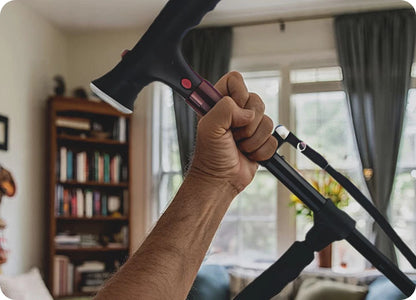 Zenvora Folding Cane with LED Light Free Your Stride section