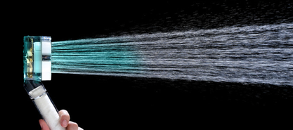 Zenvora LED Handheld Shower With Filtration shower flow