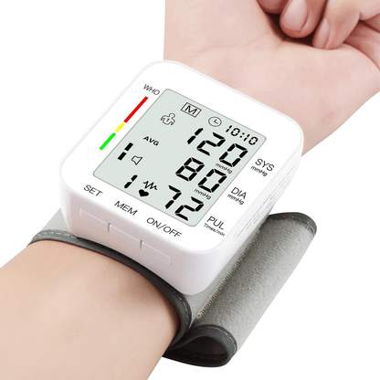 Zenvora Blood Pressure Monitor product feature image - hospital-grade accuracy with one-touch operation