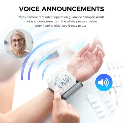 Zenvora Blood Pressure Monitor product feature image - movement detection for reliable readings