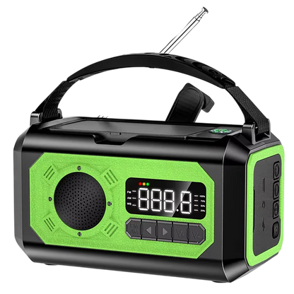 Alertixq Emergency Radio key features graphic