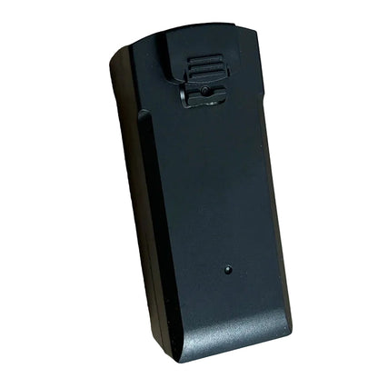 Black rectangular Vassco GPS Drone Battery pack on a beige surface