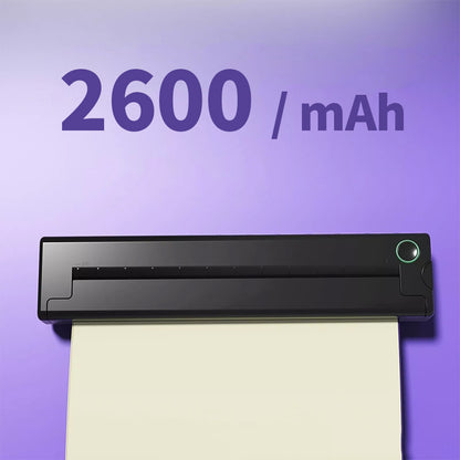 Black Keovy Tattoo Printer with '2600 mAh' text on a purple background