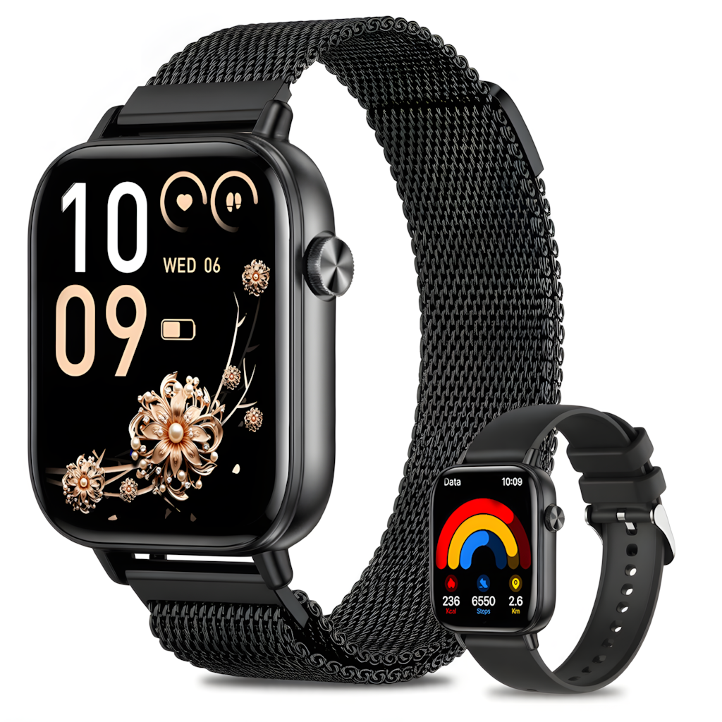 Lumenia Smart Watch for Women - Black