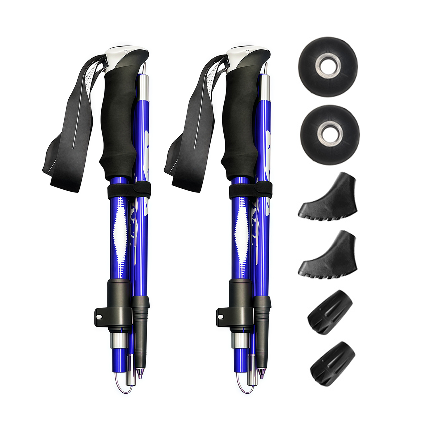 Ironis Hiking Pole - Blue 1 Pair