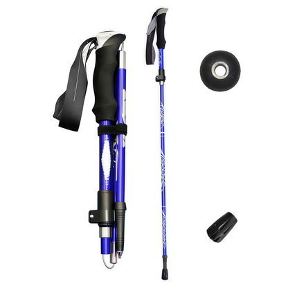 Ironis Hiking Pole - Blue Single