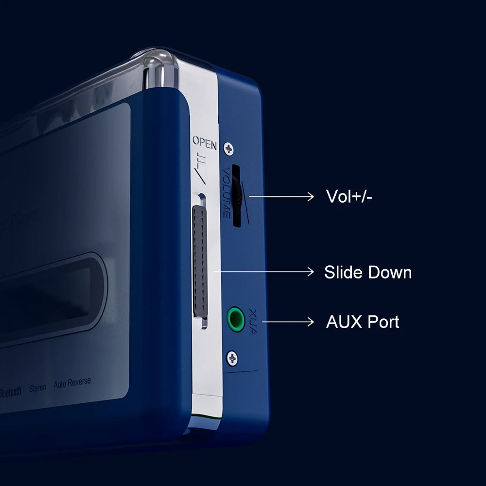 CasiOvae Audio Cassette Player