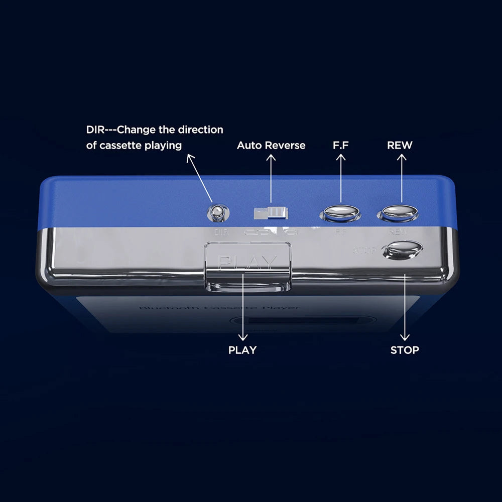 CasiOvae Audio Cassette Player