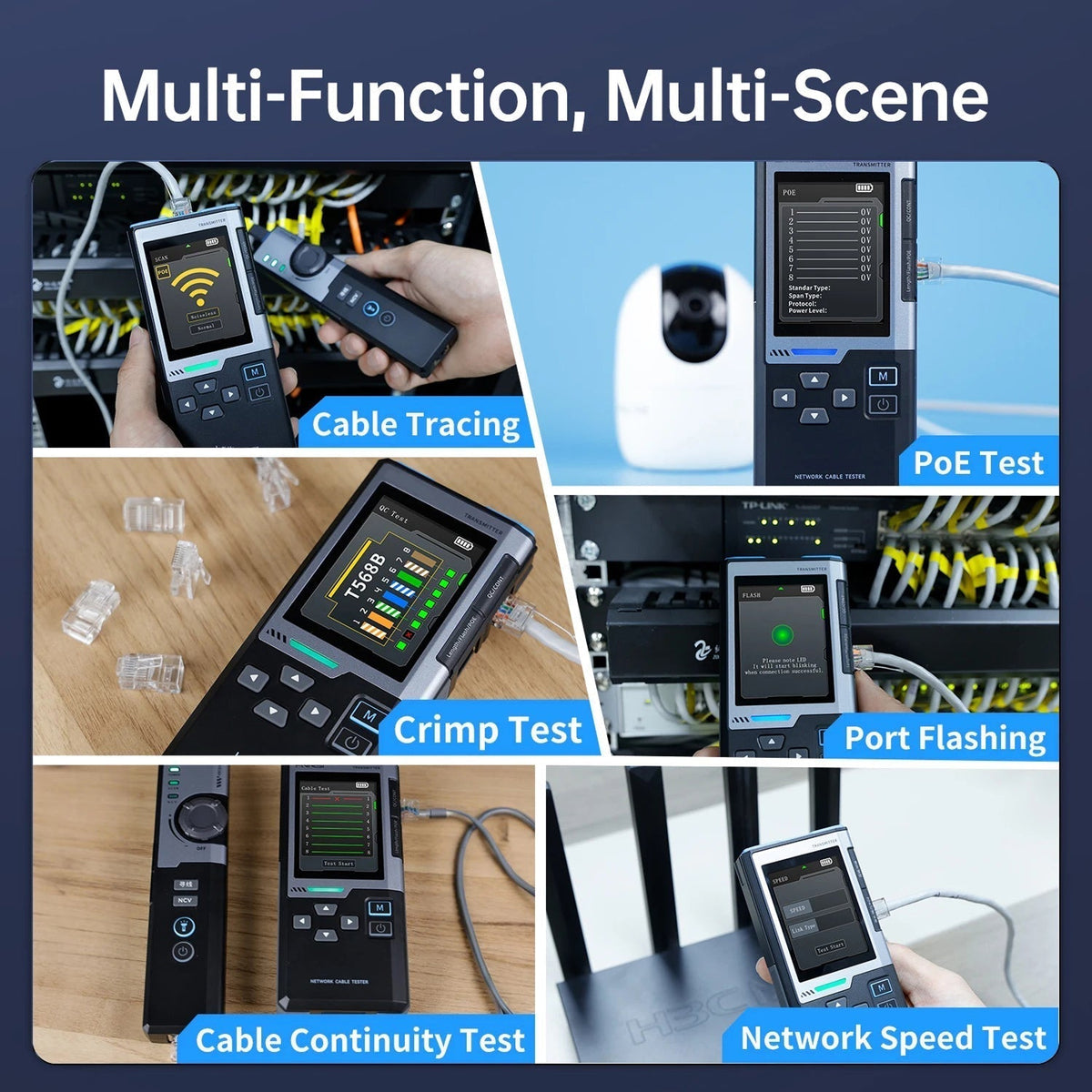 CronzTalin Network Cable Tester alternate view