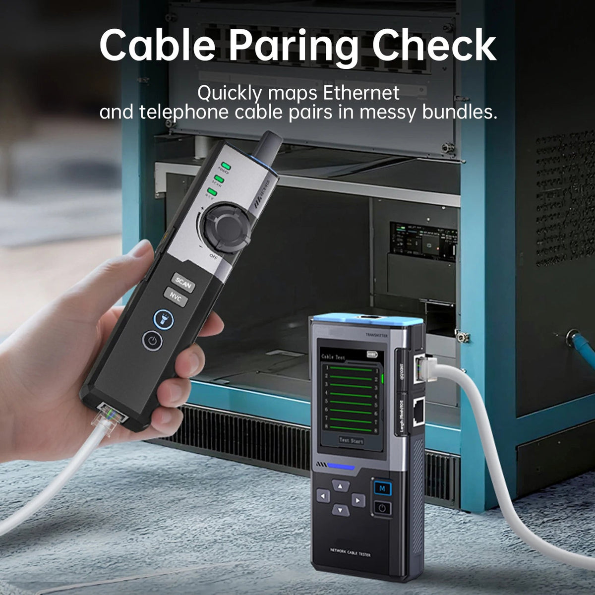 CronzTalin Network Cable Tester detail view