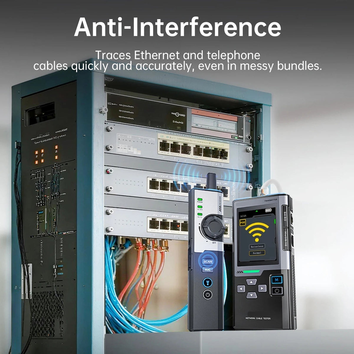 CronzTalin Network Cable Tester feature view