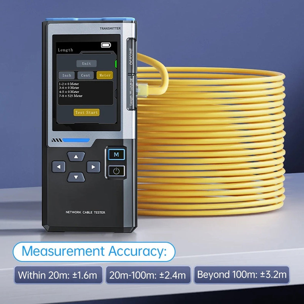 CronzTalin Network Cable Tester highlight view