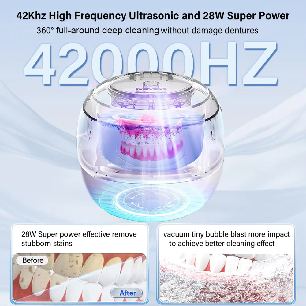 Denturexi Ultrasonic Retainer Cleaner close-up
