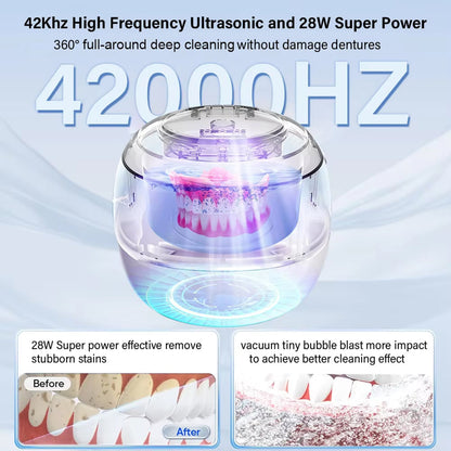 Denturexi Ultrasonic Retainer Cleaner close-up