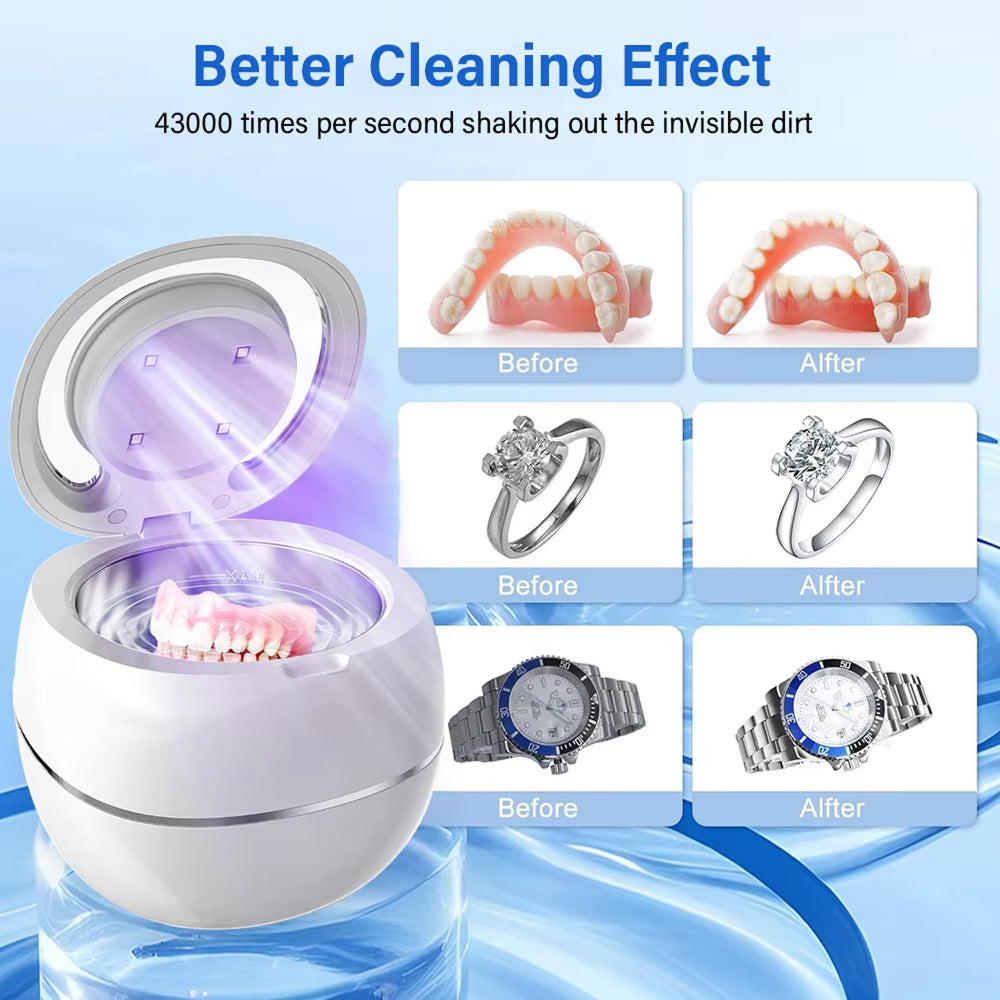 Denturexi Ultrasonic Retainer Cleaner design view