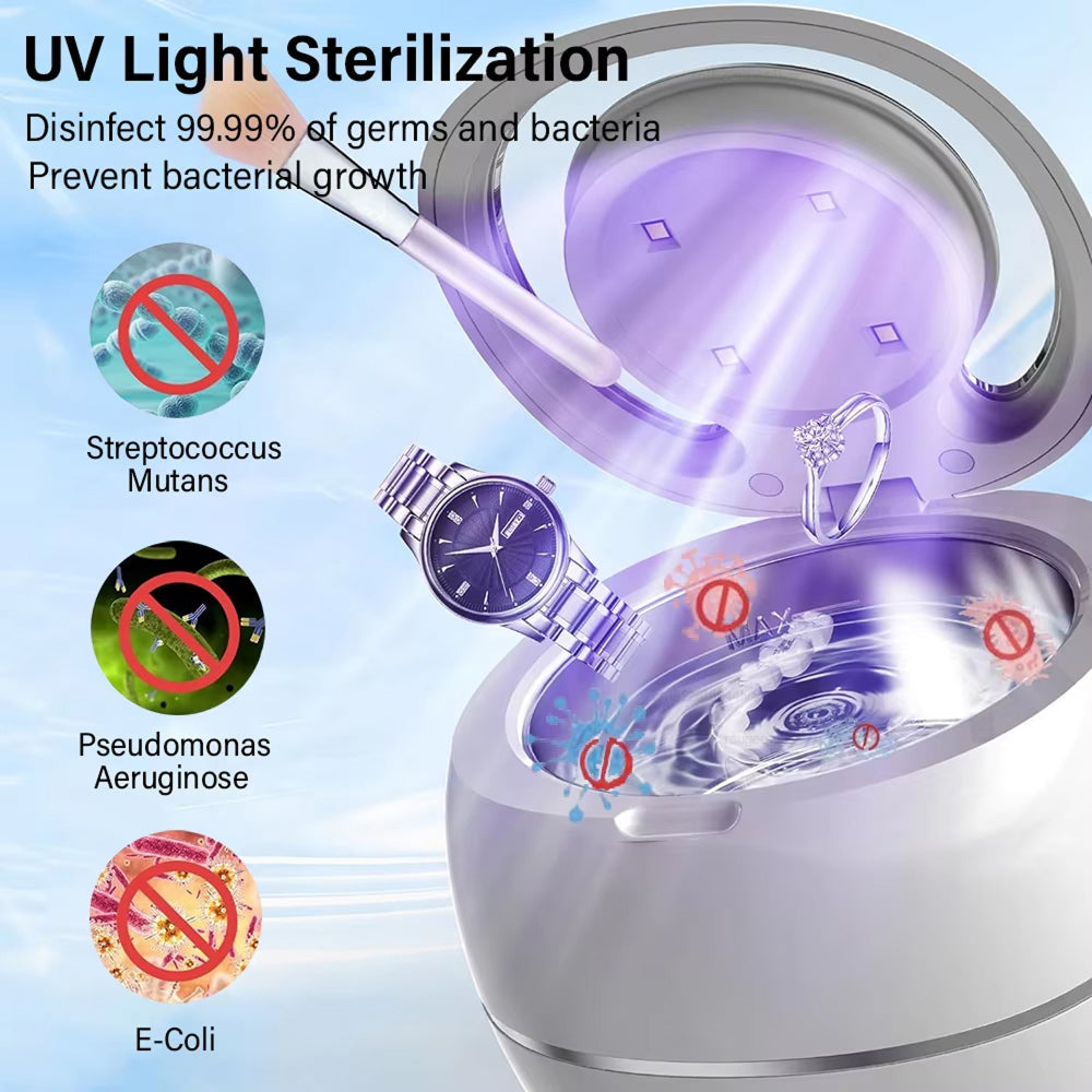 Denturexi Ultrasonic Retainer Cleaner feature view