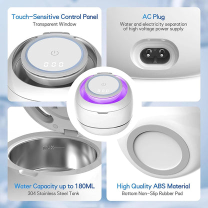Denturexi Ultrasonic Retainer Cleaner perspective view