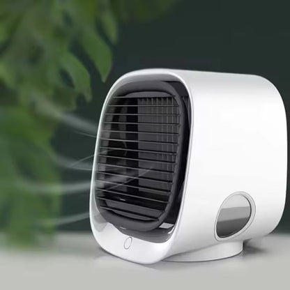 Coolevax Portable Air Conditioner on a blurred green background