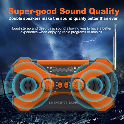 Emerzior Emergency Radio product highlight