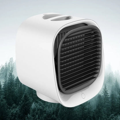 Coolevax Portable Air Conditioner with a forest background