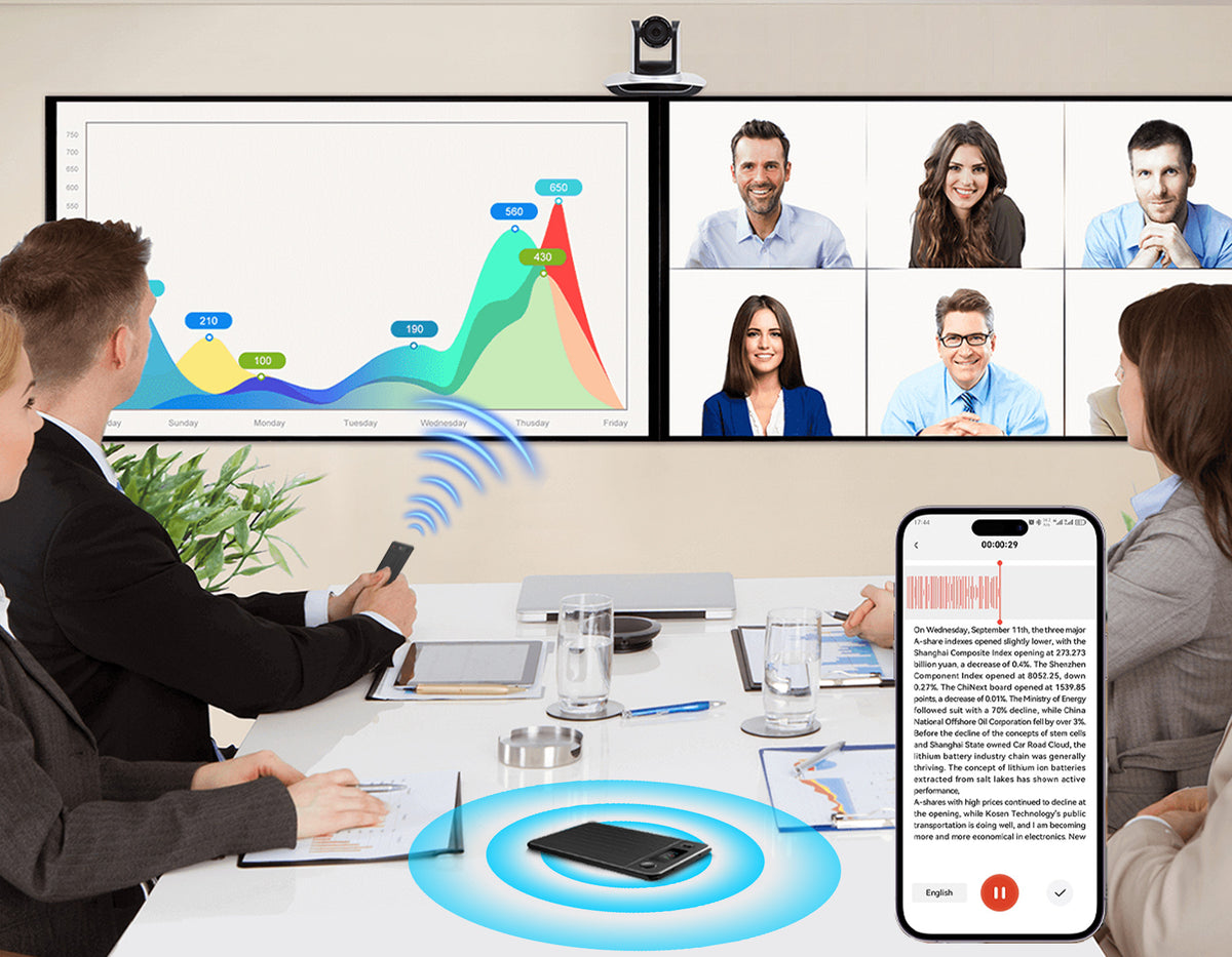 Vassco AI Smart Voice Recorder smart summaries and mind maps
