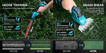 MuxTool Hedge Trimmer Lifestyle 1