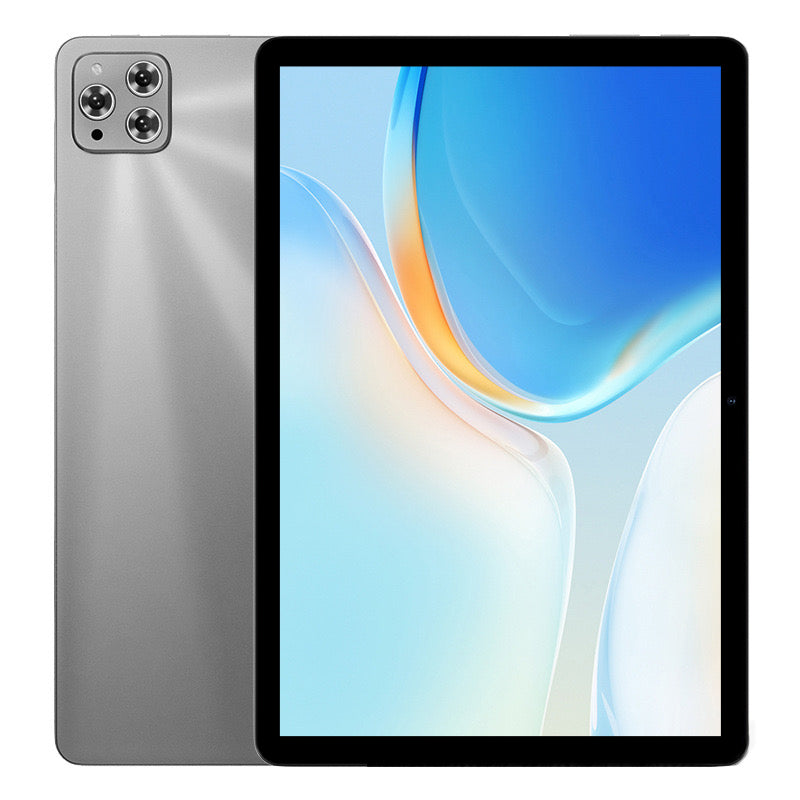 AetherTab Tablet with a gradient display on a white background