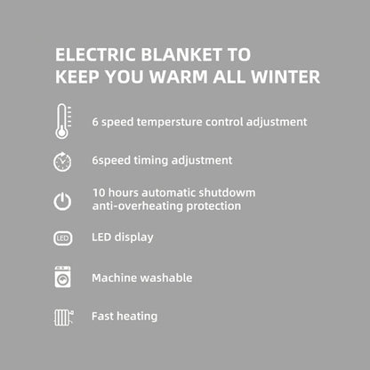 HeatWaci Heated Blanket product overview