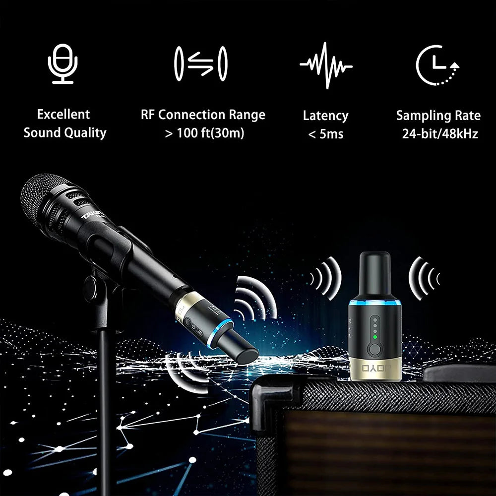 LEKATO MW-1 Wireless Microphone System – TechRova – Zovatech LEKATO MW-1 Wireless Microphone System – TechRova – Zovatech