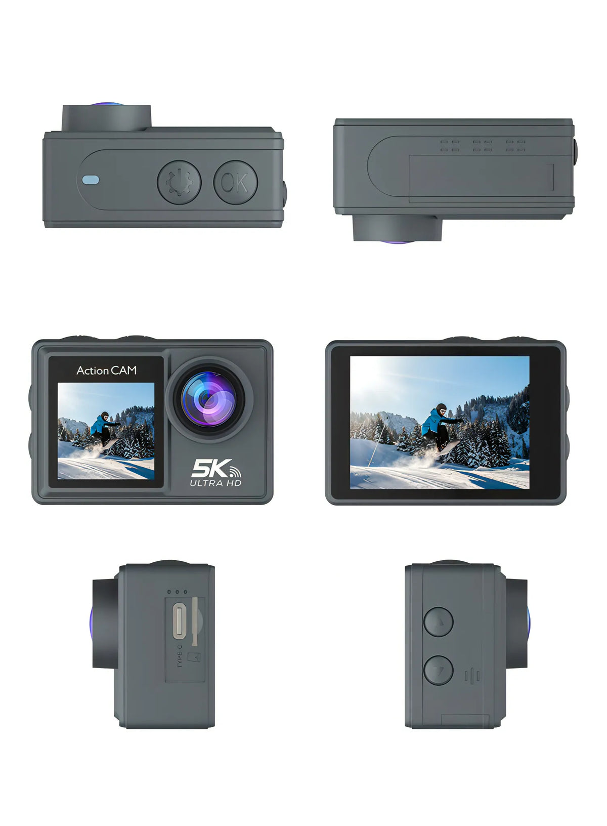 Lunaxon Action Camera package contents