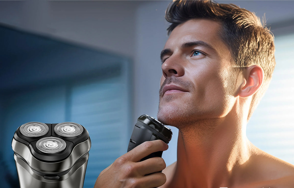 Lunaxon Electric Shaver detail 1