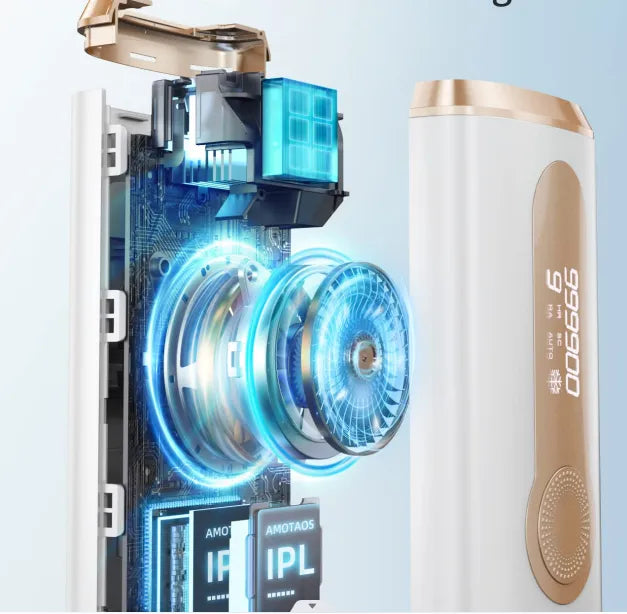 Lunaxon IPL Hair Removal AS20 IPL technology diagram