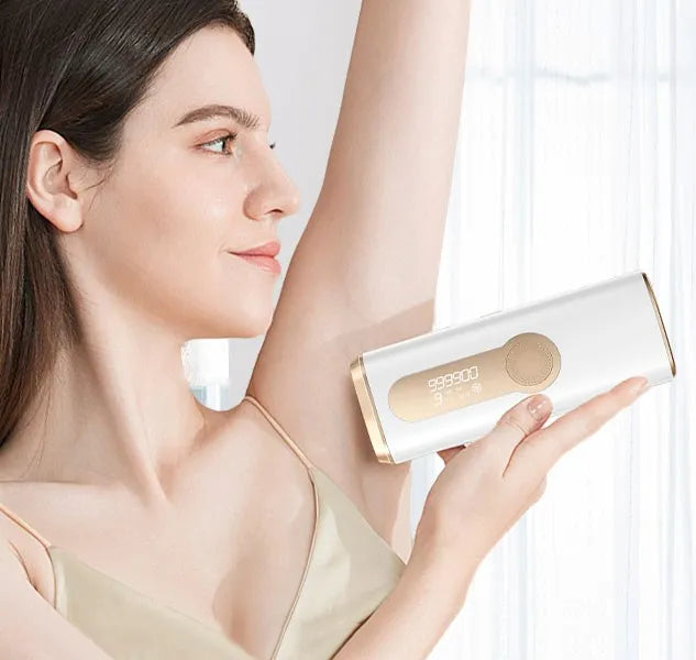 Lunaxon IPL Hair Removal AS20 manual flash mode