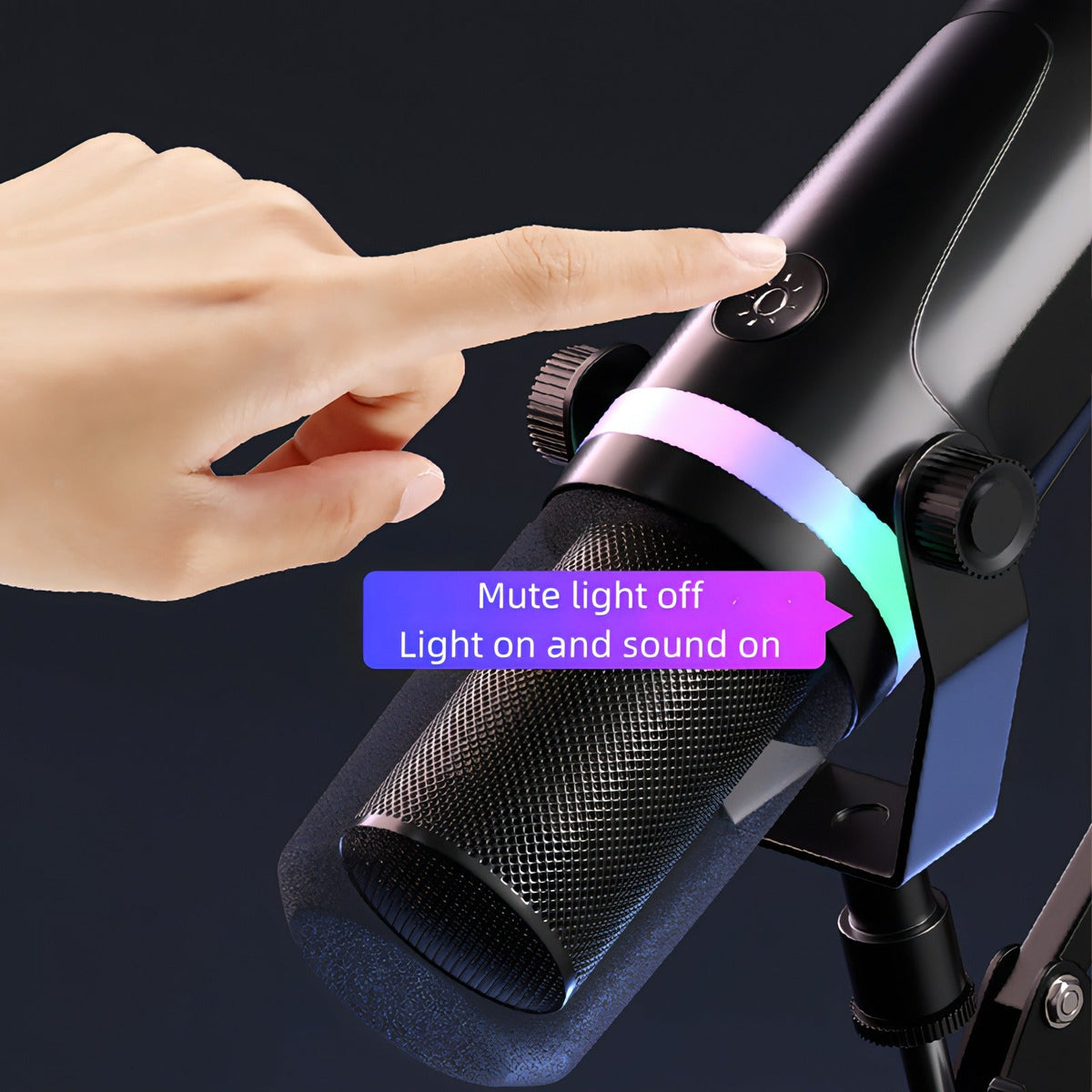 Lunaxon Microphone detail 10
