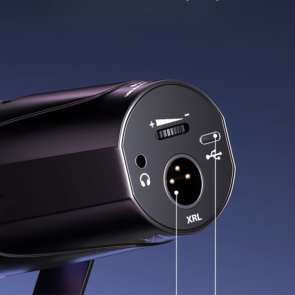 Lunaxon Microphone detail 12