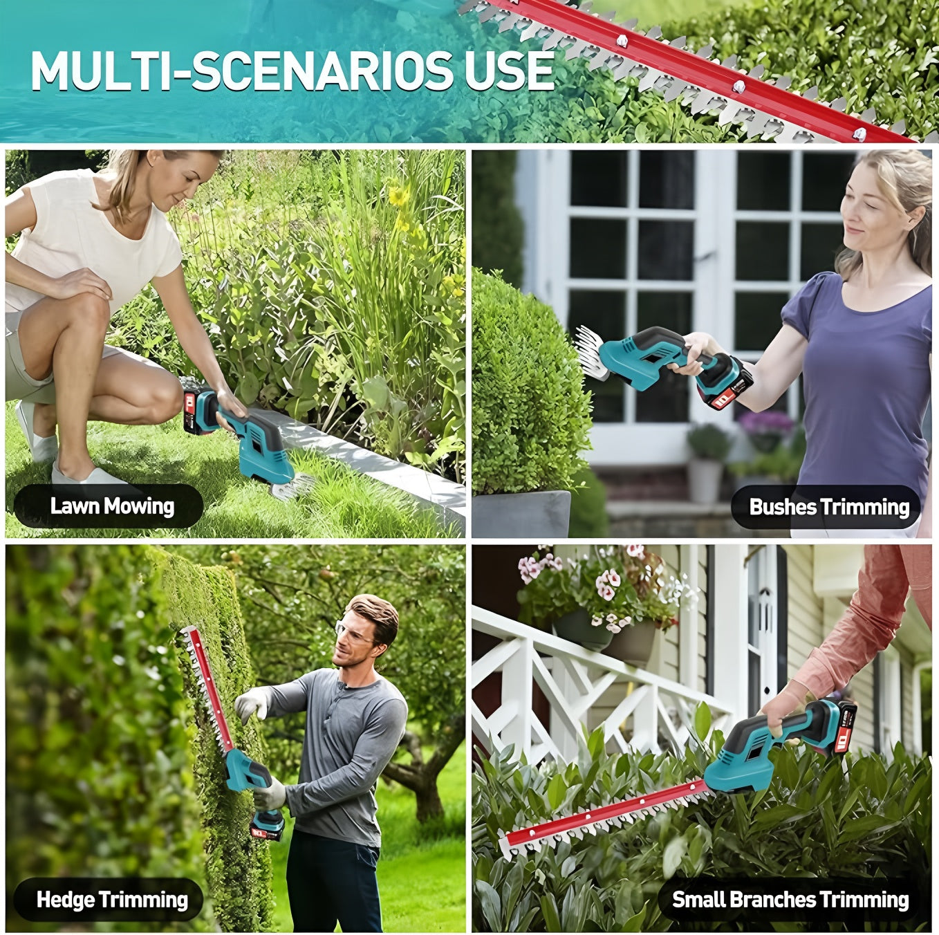 MuxTool Hedge Trimmer Multifunctional