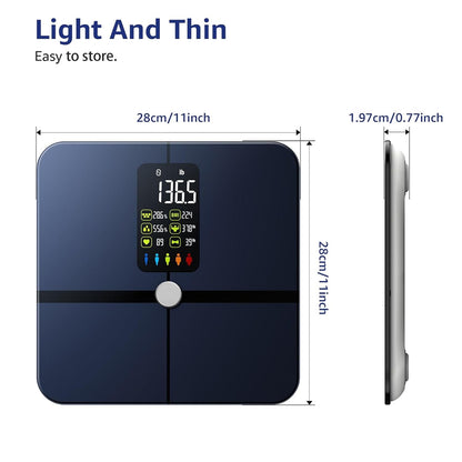 ObeSicale Smart Body Fat Scale in use at home