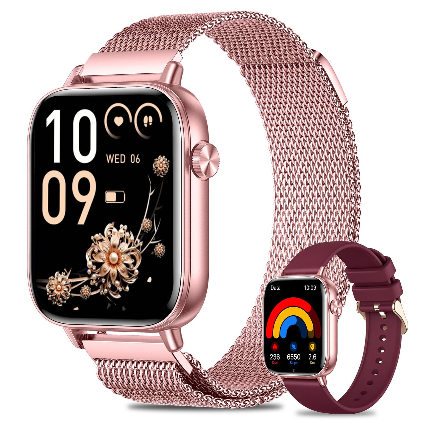 Lumenia Smart Watch for Women - Pink