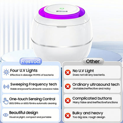 PodWhix Ultrasonic Cleaner lifestyle photo