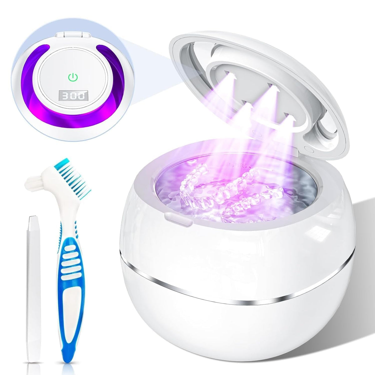 PodWhix Ultrasonic Cleaner main product view