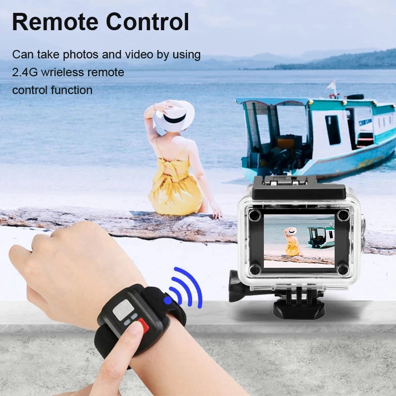 Qigo Camera Qinux Pixgo 4K Action Camera – TechRova – ZovaTech